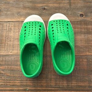 Green Native shoes